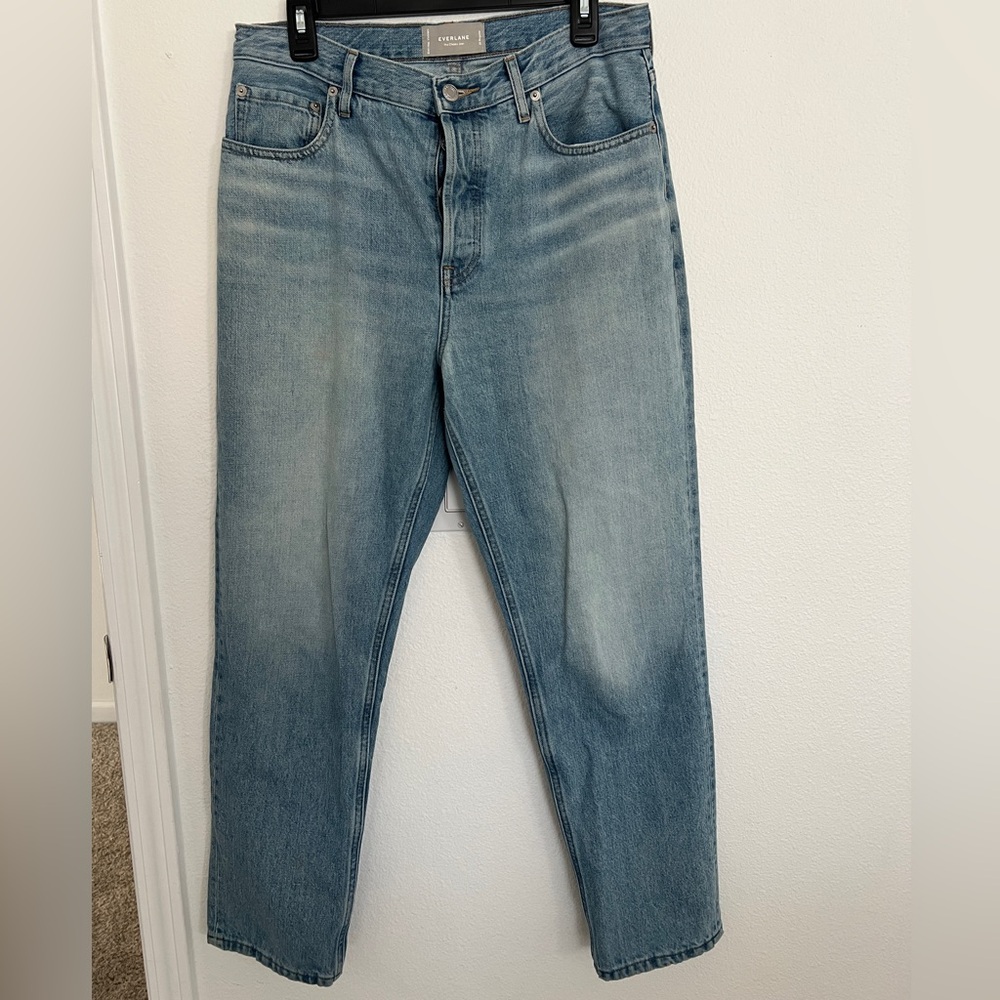 Everlane Light Blue Straight Leg Jeans